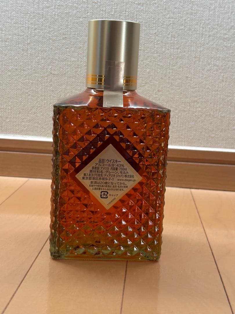 I.W. ハーパー12年 バーボンウイスキー 43% アルコール ボックス付き