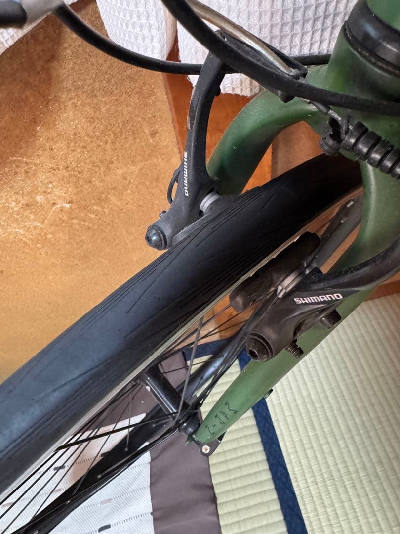 MARIN クロスバイク グリーン