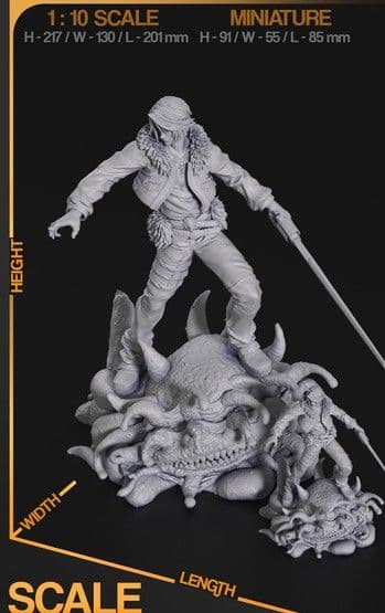 スコール　ガレージキット　ガレキ　未塗装未組立　1/10　FF