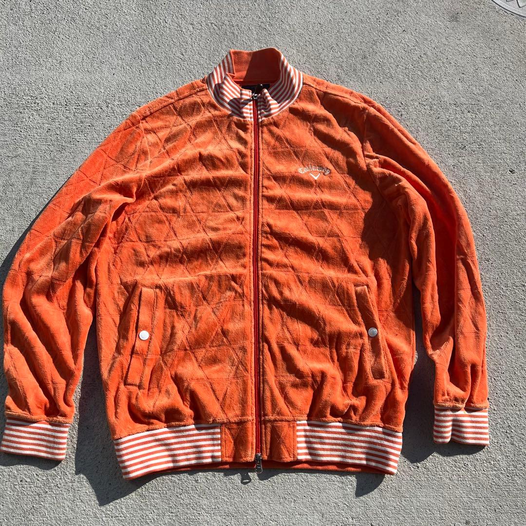 CALLAWAY キャロウェイ　XL オレンジ　ジャケット　ジャージ