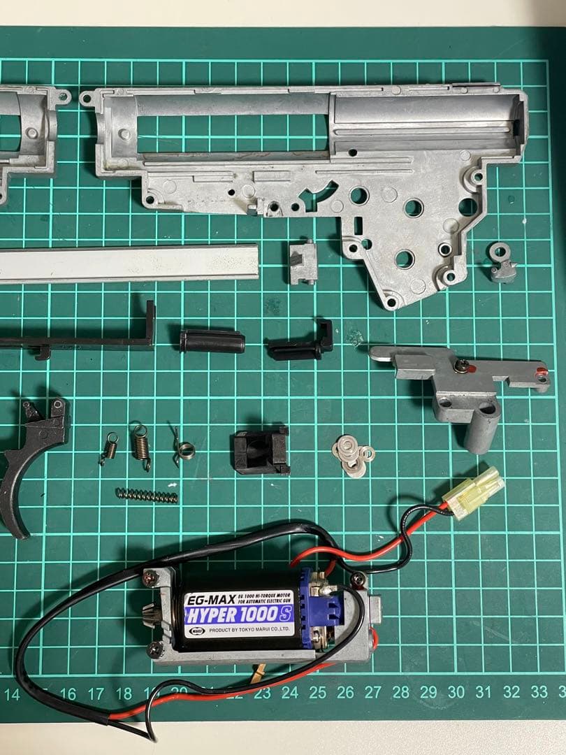 東京マルイ　G36メカボックスパーツ一式+ライラクスパーツ