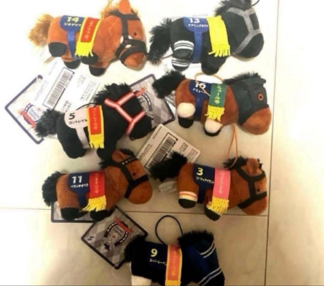 ナムコ限定　サラブレッドコレクション　ミニマスコット8 全7種　フルコンプ