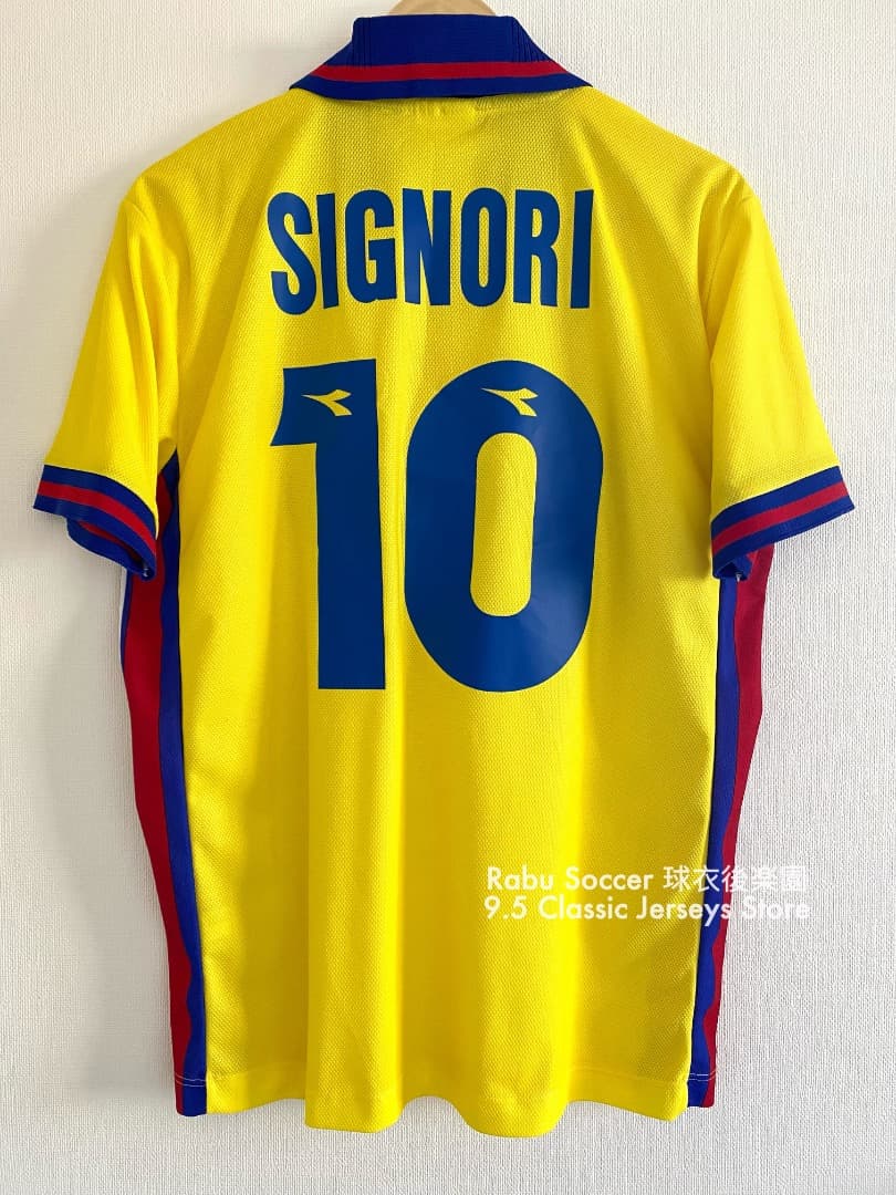 ボローニャ 98/99 3rd アウェイ ユニフォーム #10 SIGNORI