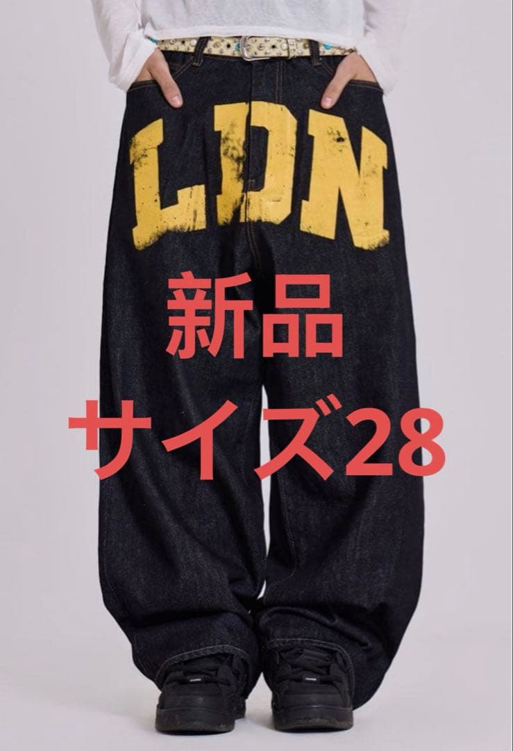 新品 サイズ28 Jaded London LDN デニムパンツ
