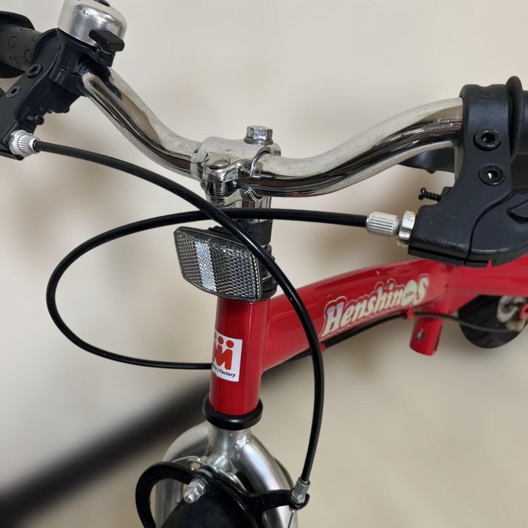へんしんバイクS レッド　Henshin Bike S 10インチ　自転車
