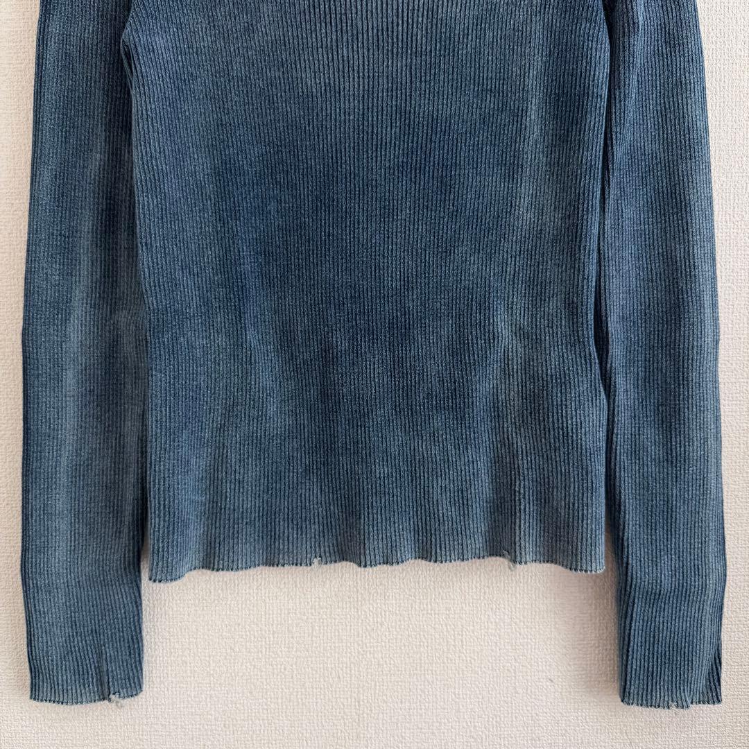【定価8.2万・未使用】DIESEL オーバルD リブニット セーター L相当