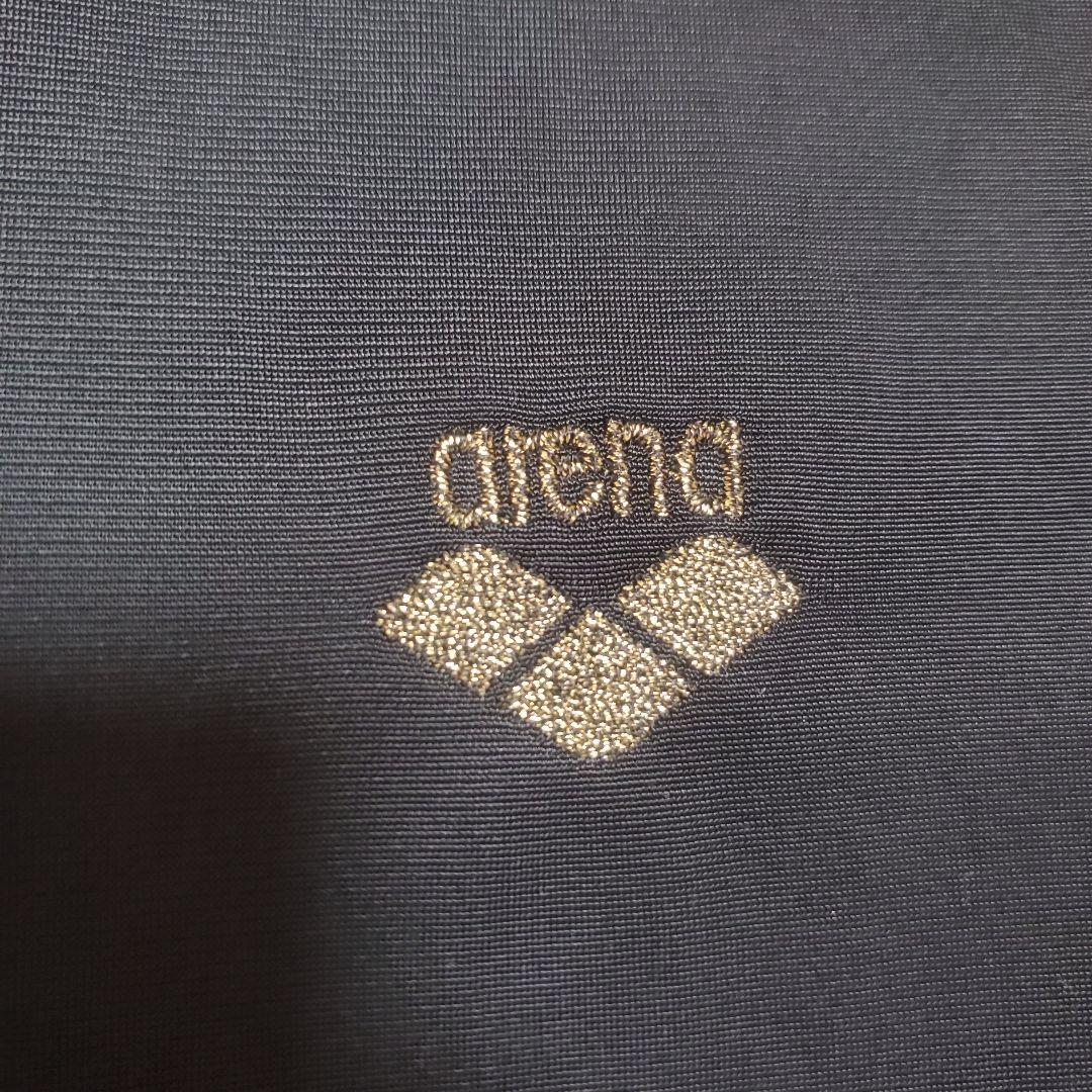 【美品】arena　トラックジャケット&パンツ　ブラック　日本製　L&XLサイズ