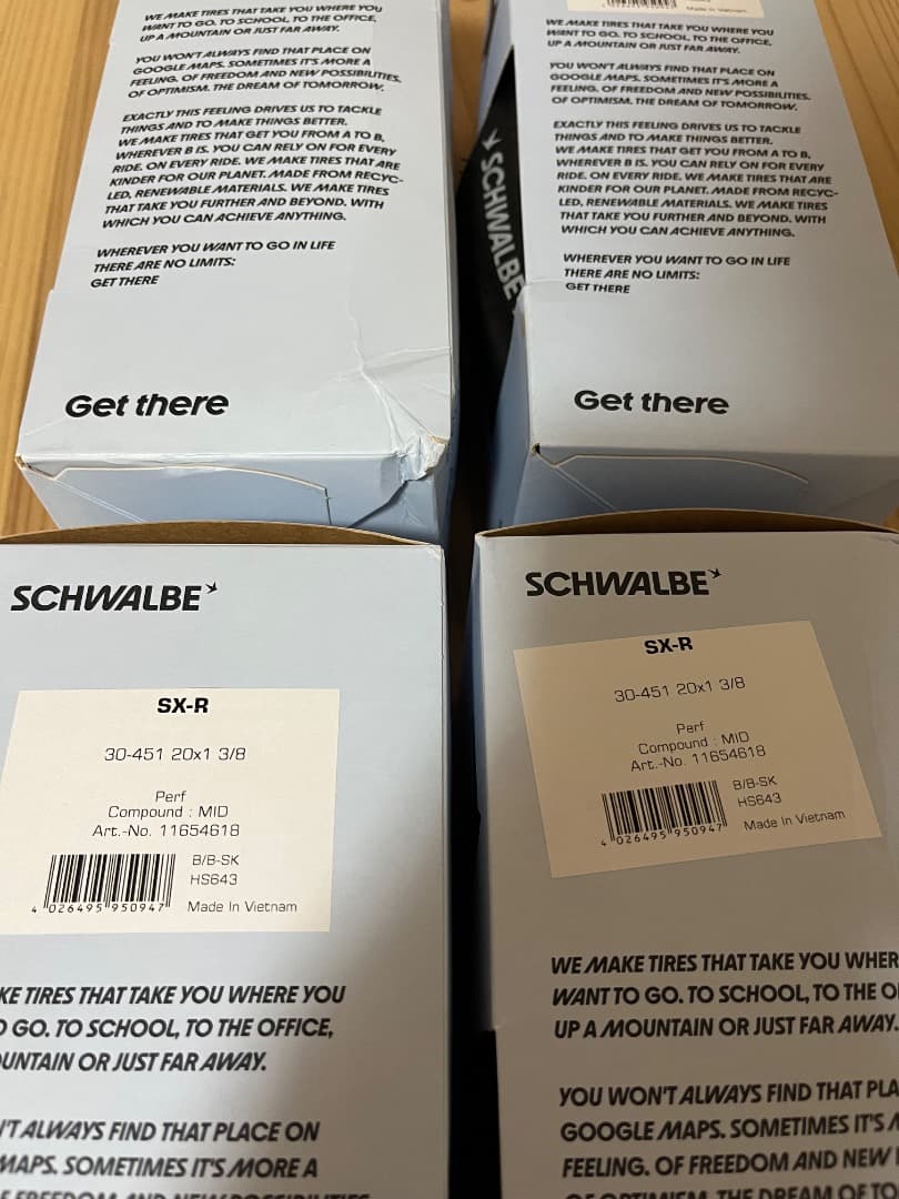 SCHWALBEシュワルベDAHONダホンターンTERNタイレルTYRELL70