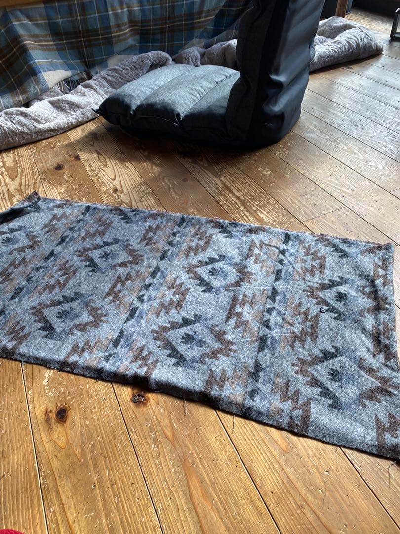 手作りジャストフィットカバー付きニトリ座椅子2脚セット