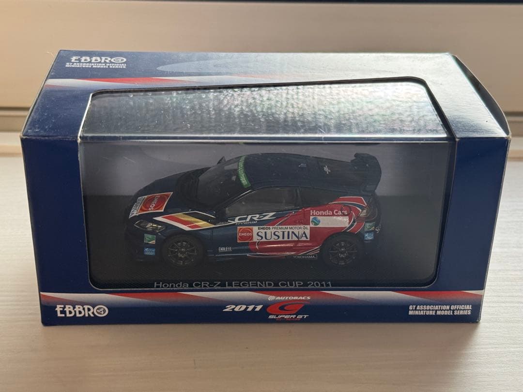 ミニカー EBBRO Honda CR-Z LEGEND CUP 2011 44694