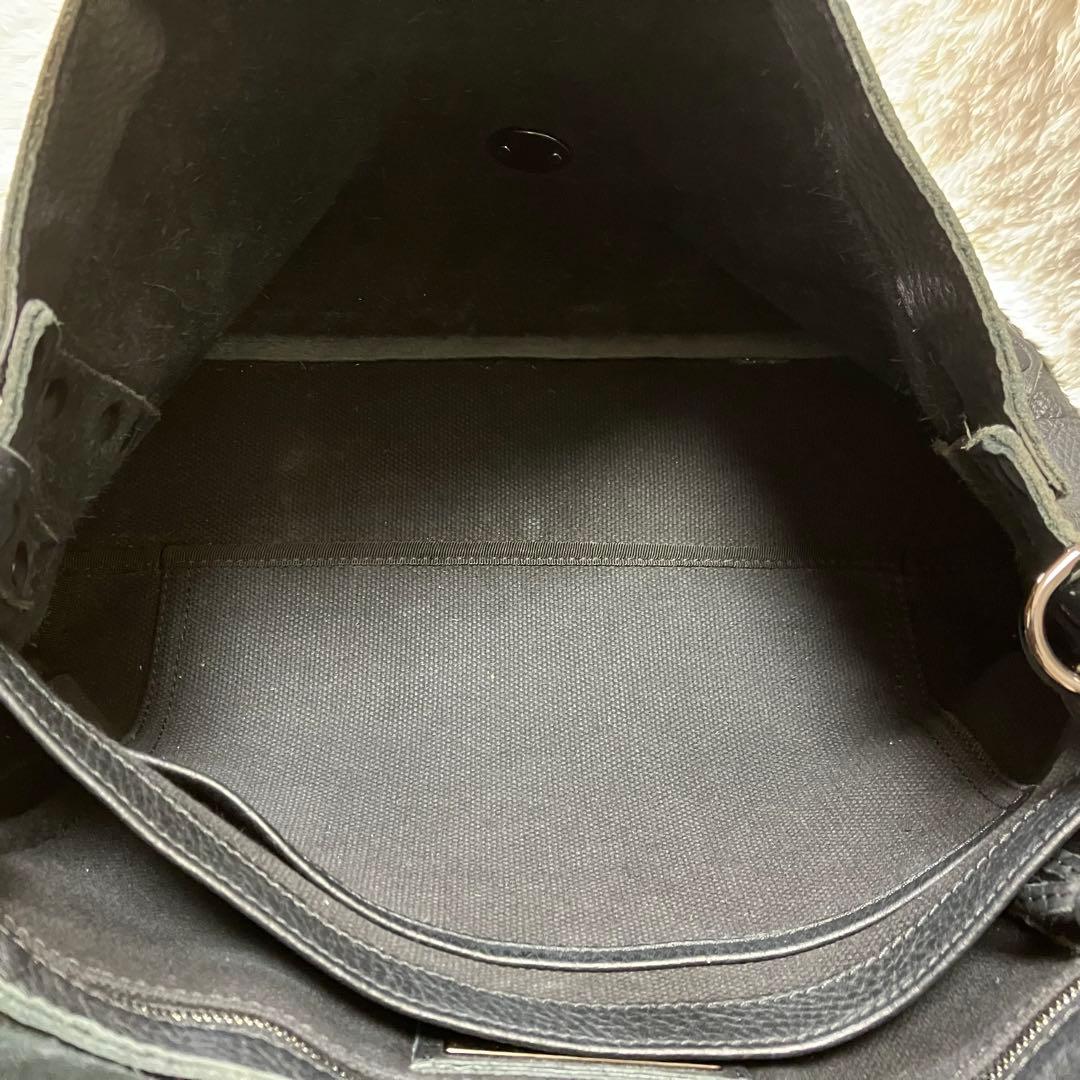 マンゴー様ザネラート　ポスティーナ M カシミアプーラ　ショルダーバッグ