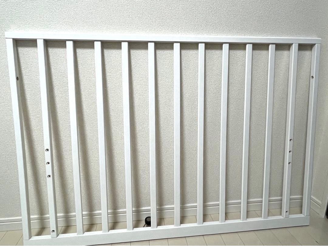 カトージ　ハイポジションベビーベッドアーチホワイト