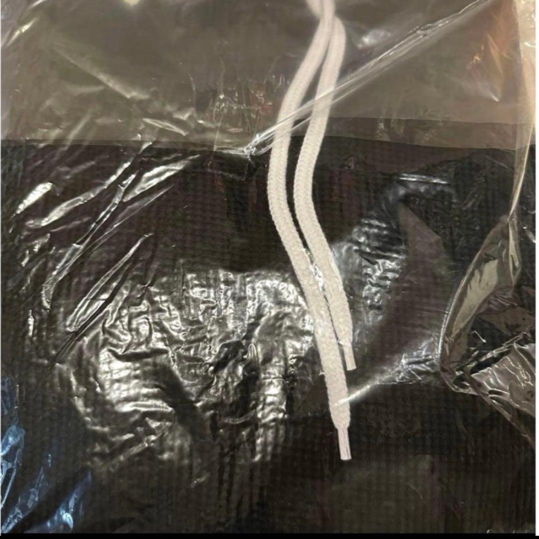 【NIL DUE】 PULLOVER WAFFLE HOODIE / BLK