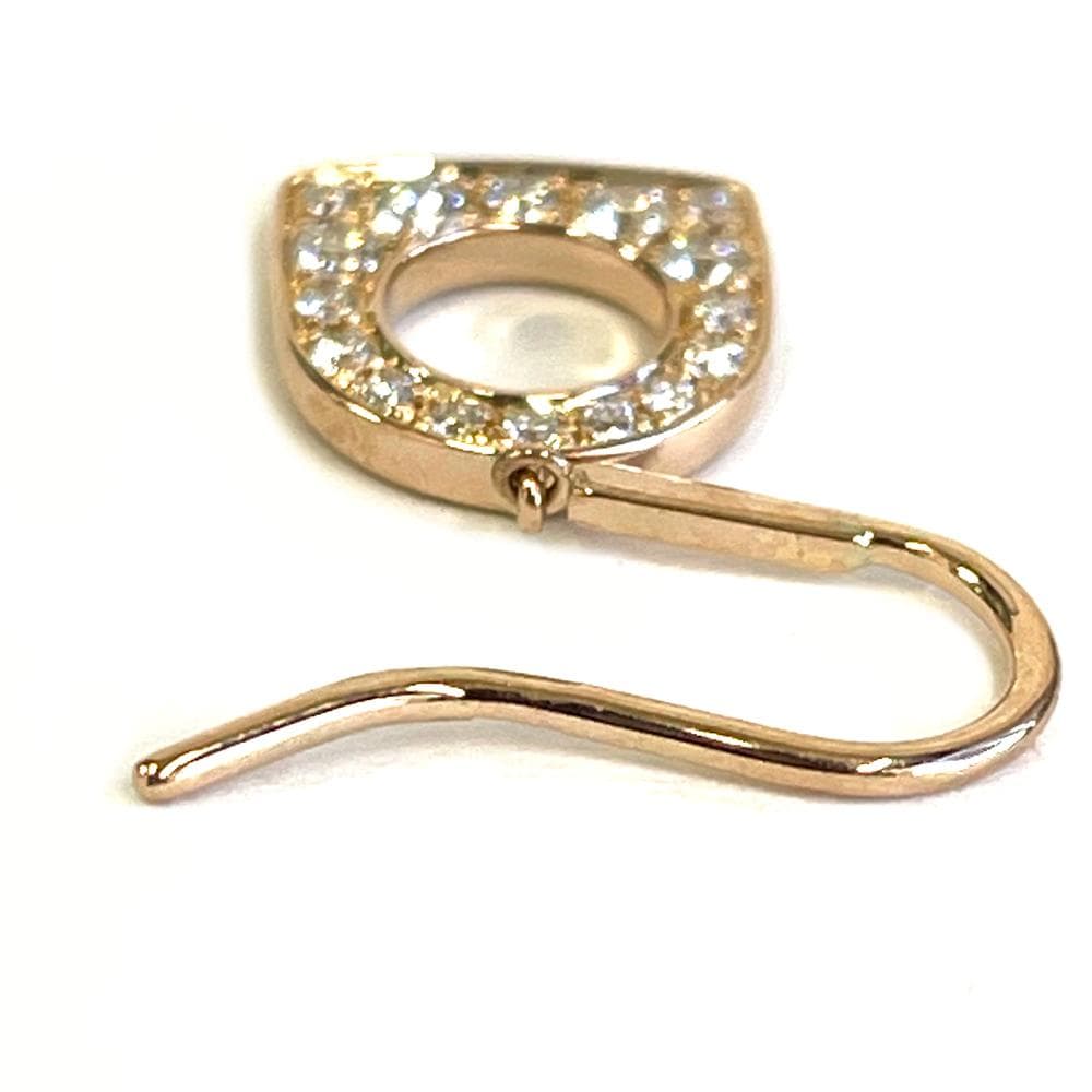 フレッド　FRED　サクセス　ダイヤ ピアス　K18PG 　ピアス片方