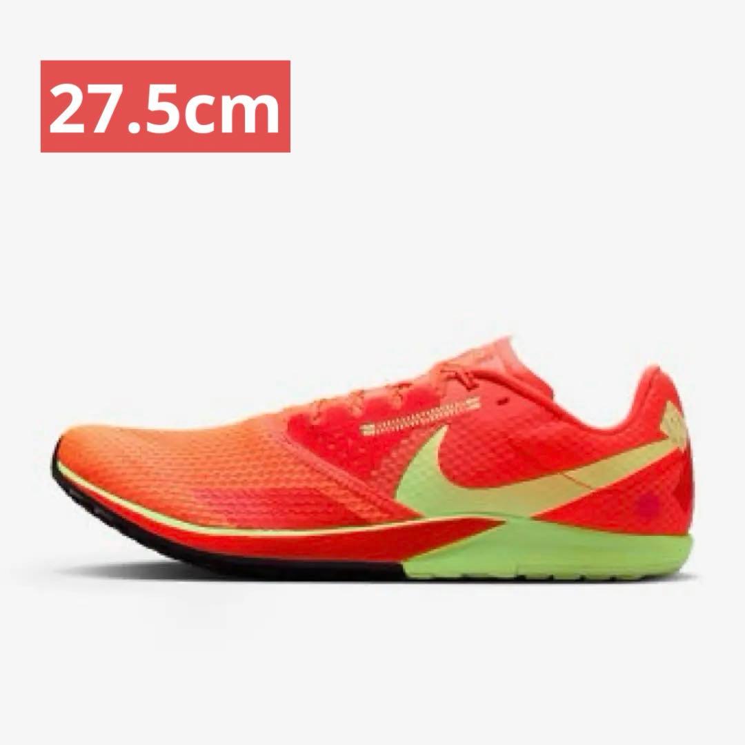 zoom rival waffle 6 オレンジ グリーン クロスカントリー