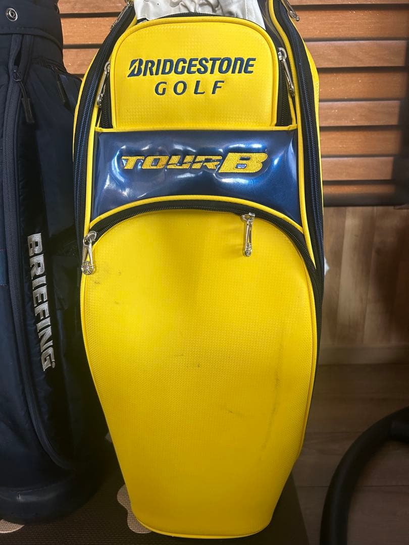 【希少⭐︎イエロー】tourB キャディバックバック