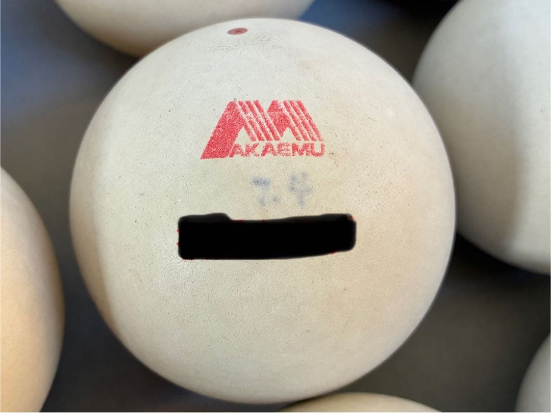 ソフトテニスボール中古　５０個