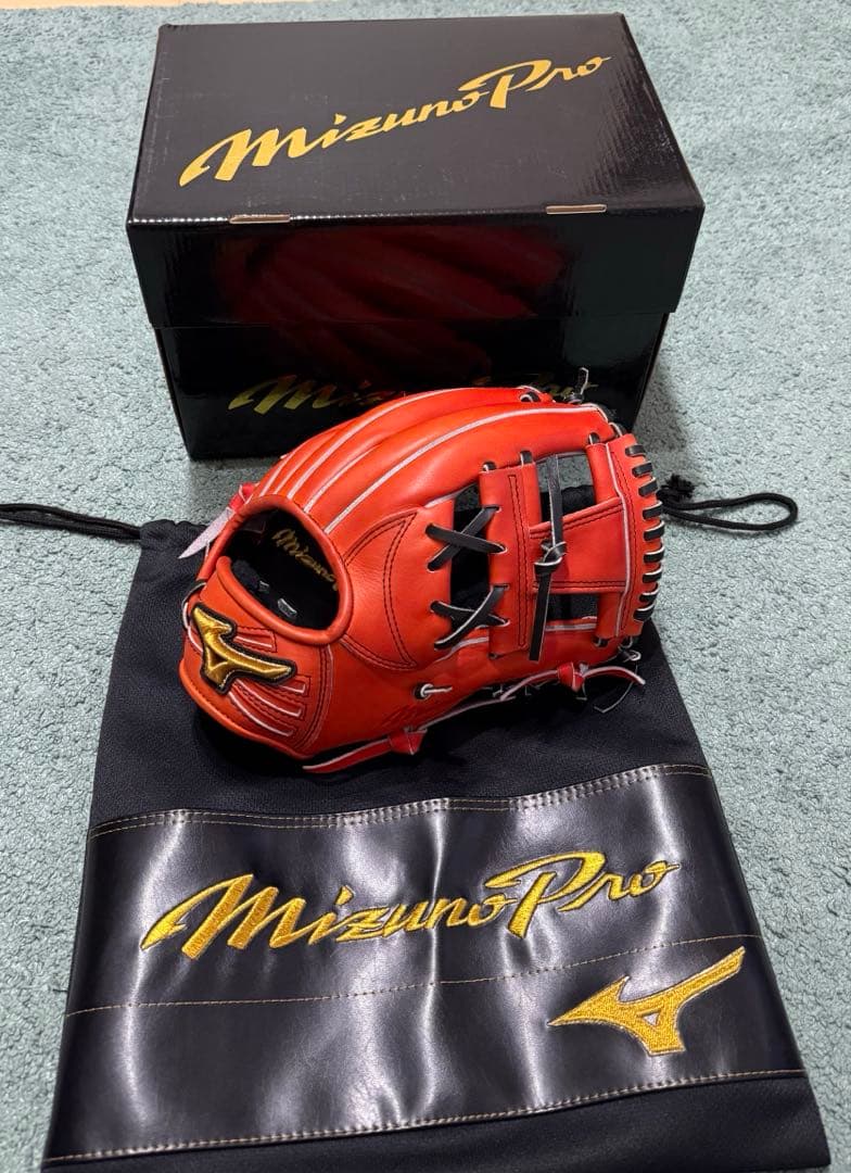 MizunoPro 硬式グラブ　坂本モデル　日本製　波賀ジャパン