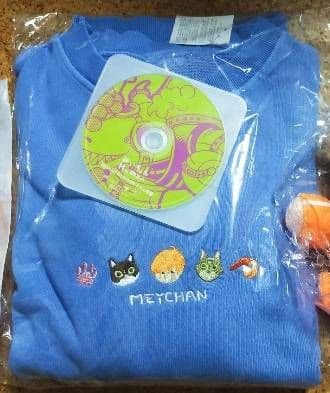 めいちゃん グッズ にゃんぴーずトレーナー 完売品  humor 特典DVD