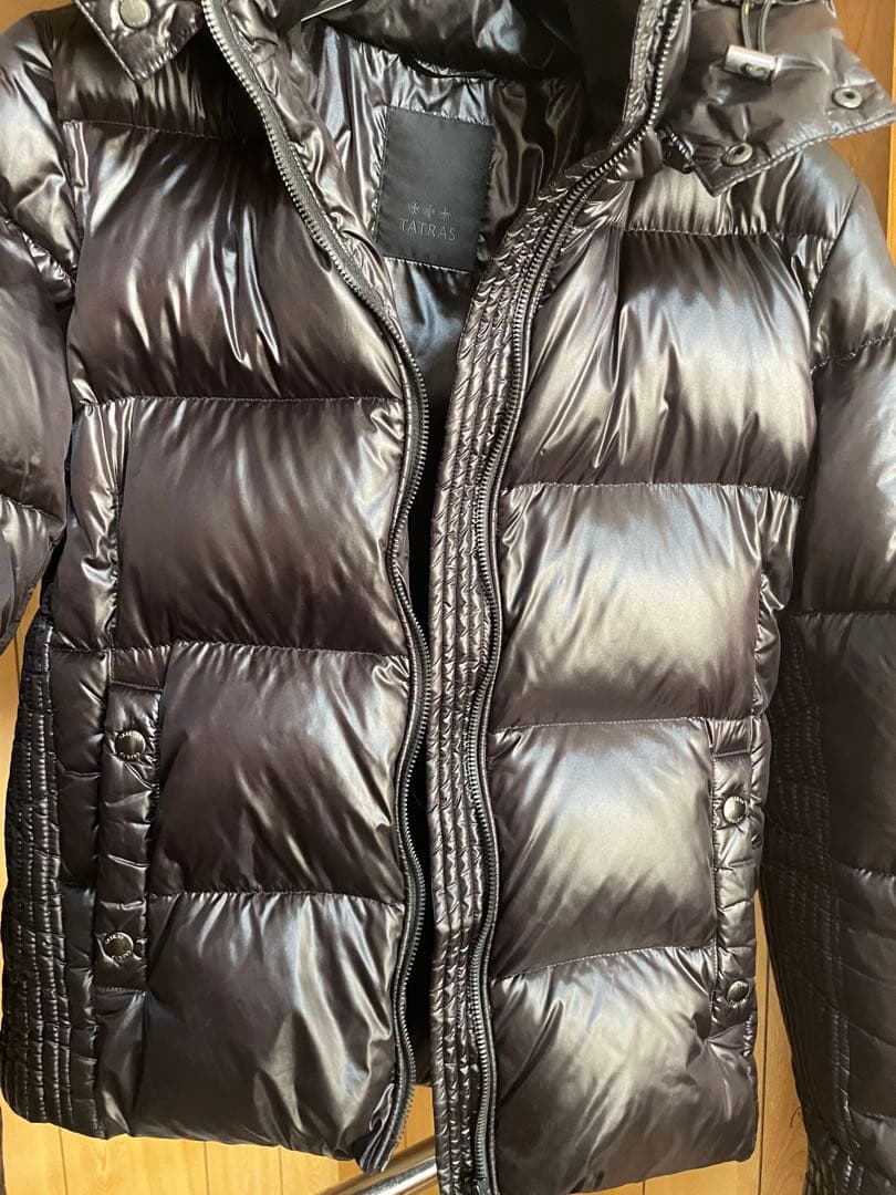 TATRAS タトラス　黒 ダウンジャケット フード付き　サイズ01