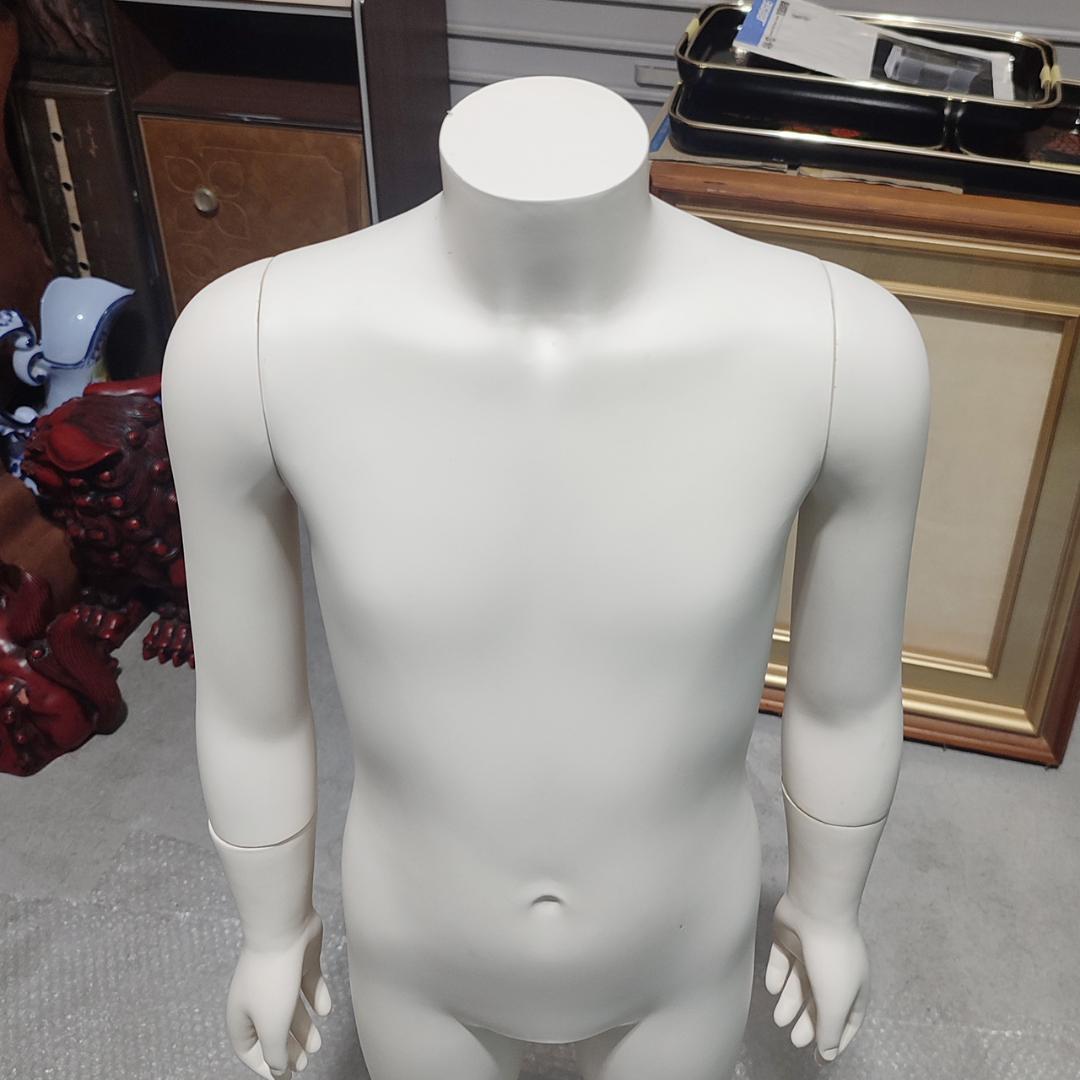 サンクリエイト 子供システムトルソ 全身 5歳 アイボリー塗装