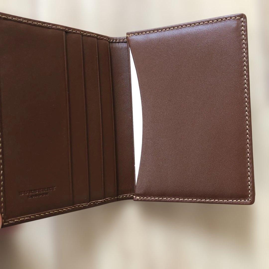 BURBERRY チェック柄 名刺入れ
