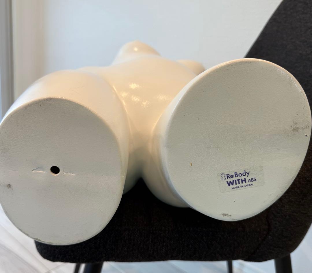 卓上トルソー 女性 上半身 ホワイト