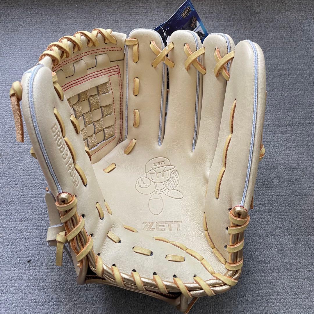 ピ*ー様 【ZETT 限定モデル】ネオステイタス　パワプロコラボ　軟式グローブ