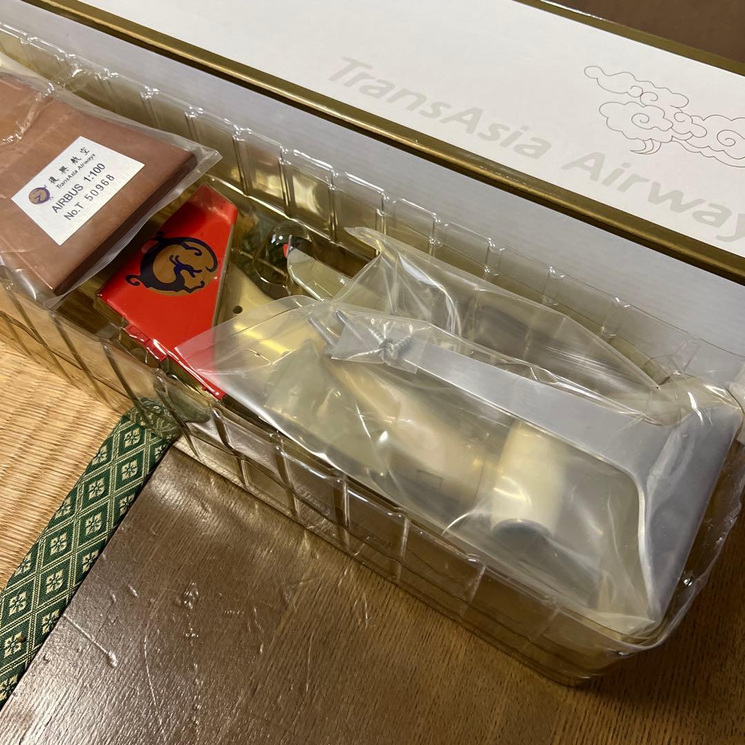 TransAsia Airways 航空機モデル 1/100
