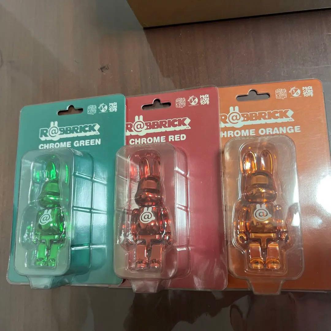 R@BBRICK ラブリック 100% 3体 開封済