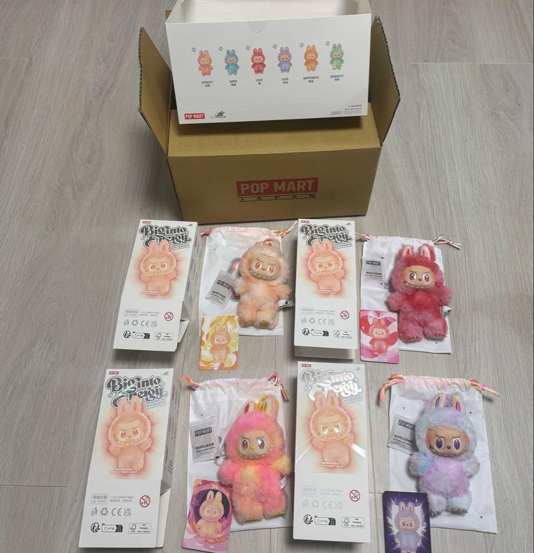 物*★様 ラブブエナジーLabubu Big into Energyアソート4セ