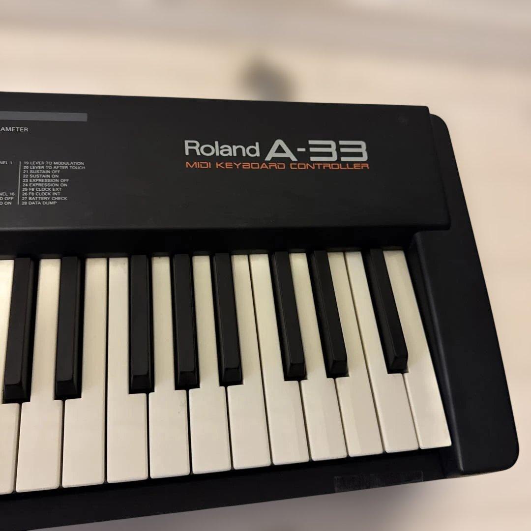 【美品】Roland MIDIキーボード・コントローラー A-33 動作品