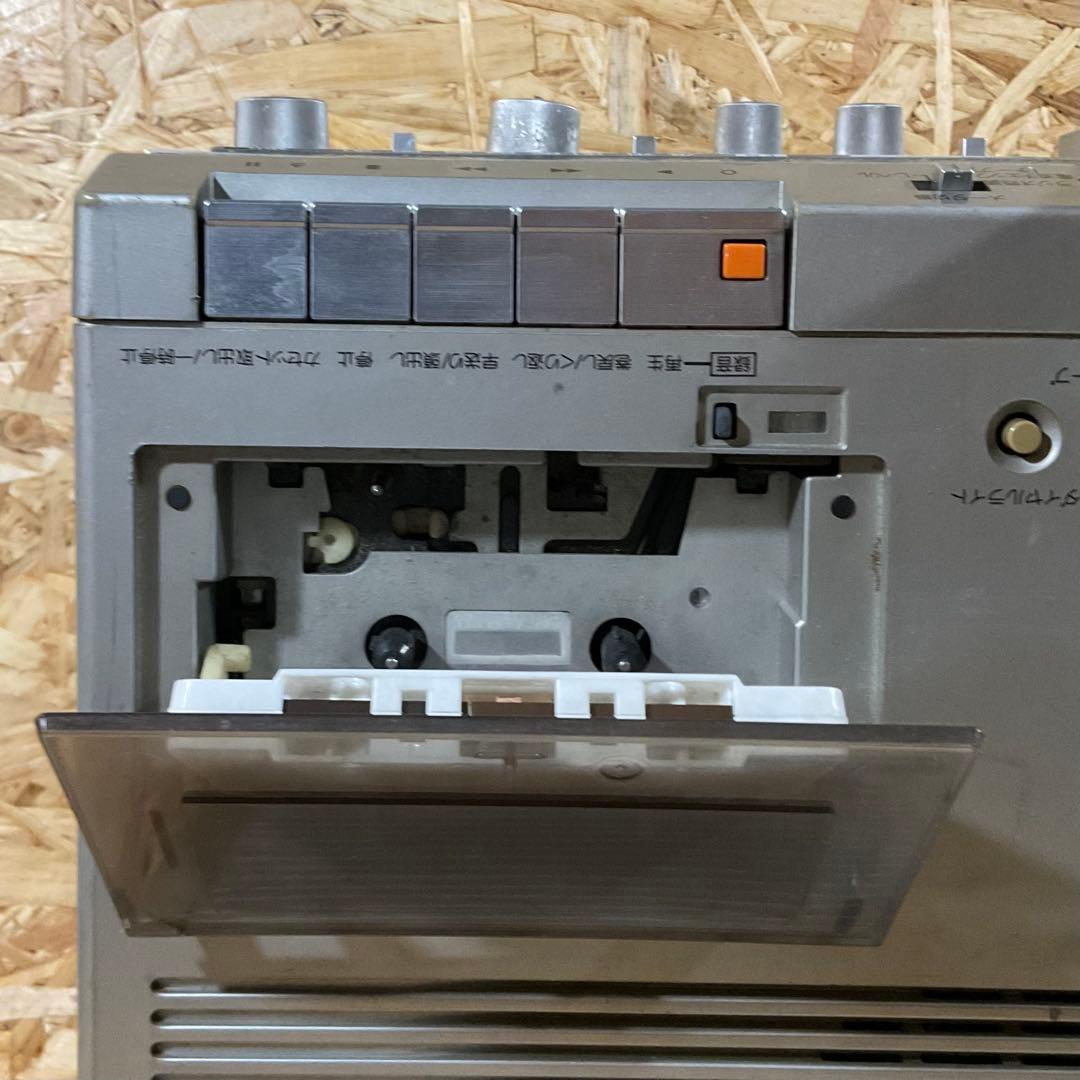 National TH6-X30 1980年製 ブラウン管TV付ラジカセ 動作品