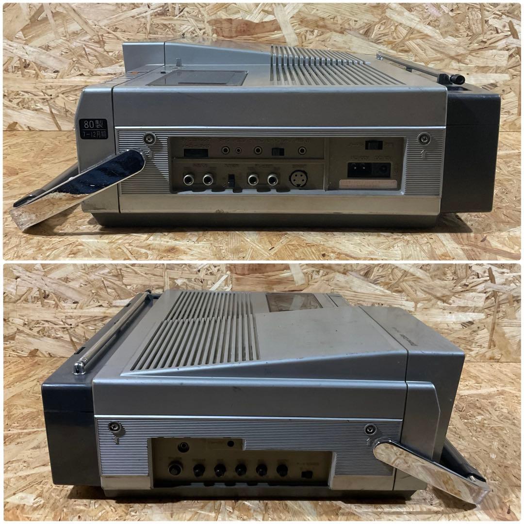National TH6-X30 1980年製 ブラウン管TV付ラジカセ 動作品