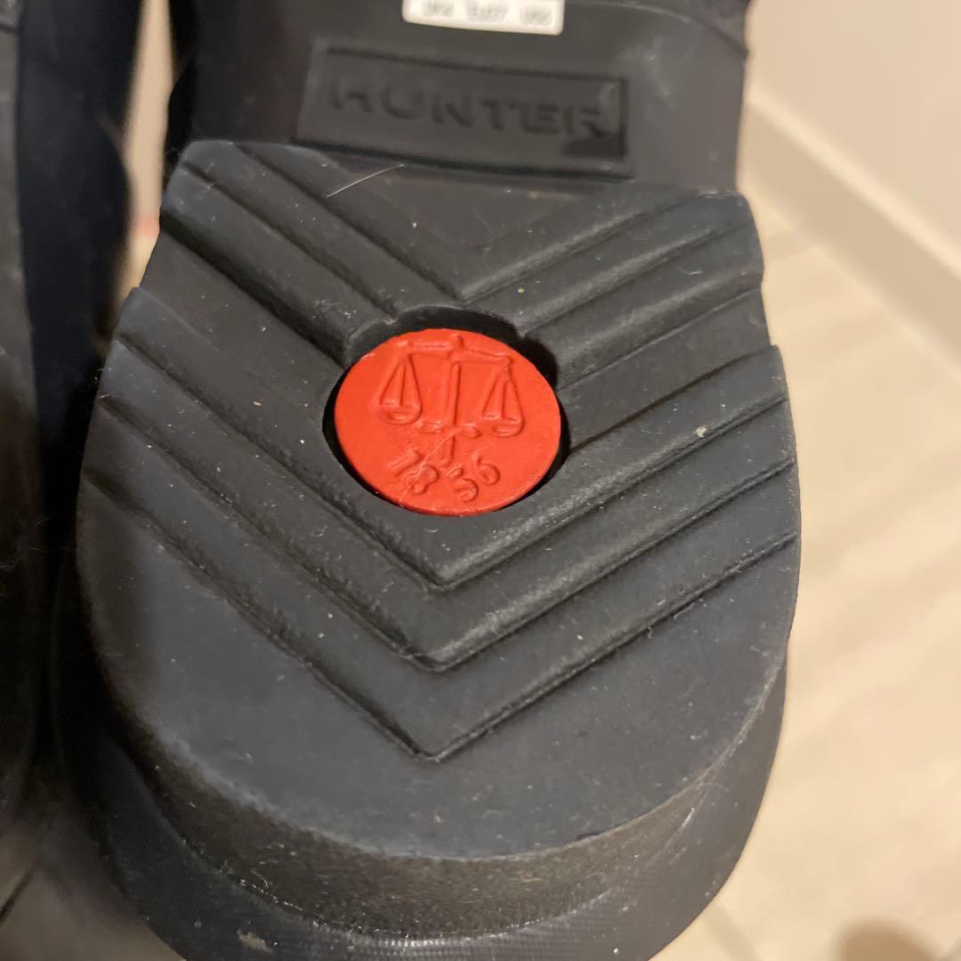 HUNTER ブラック 長靴 US6