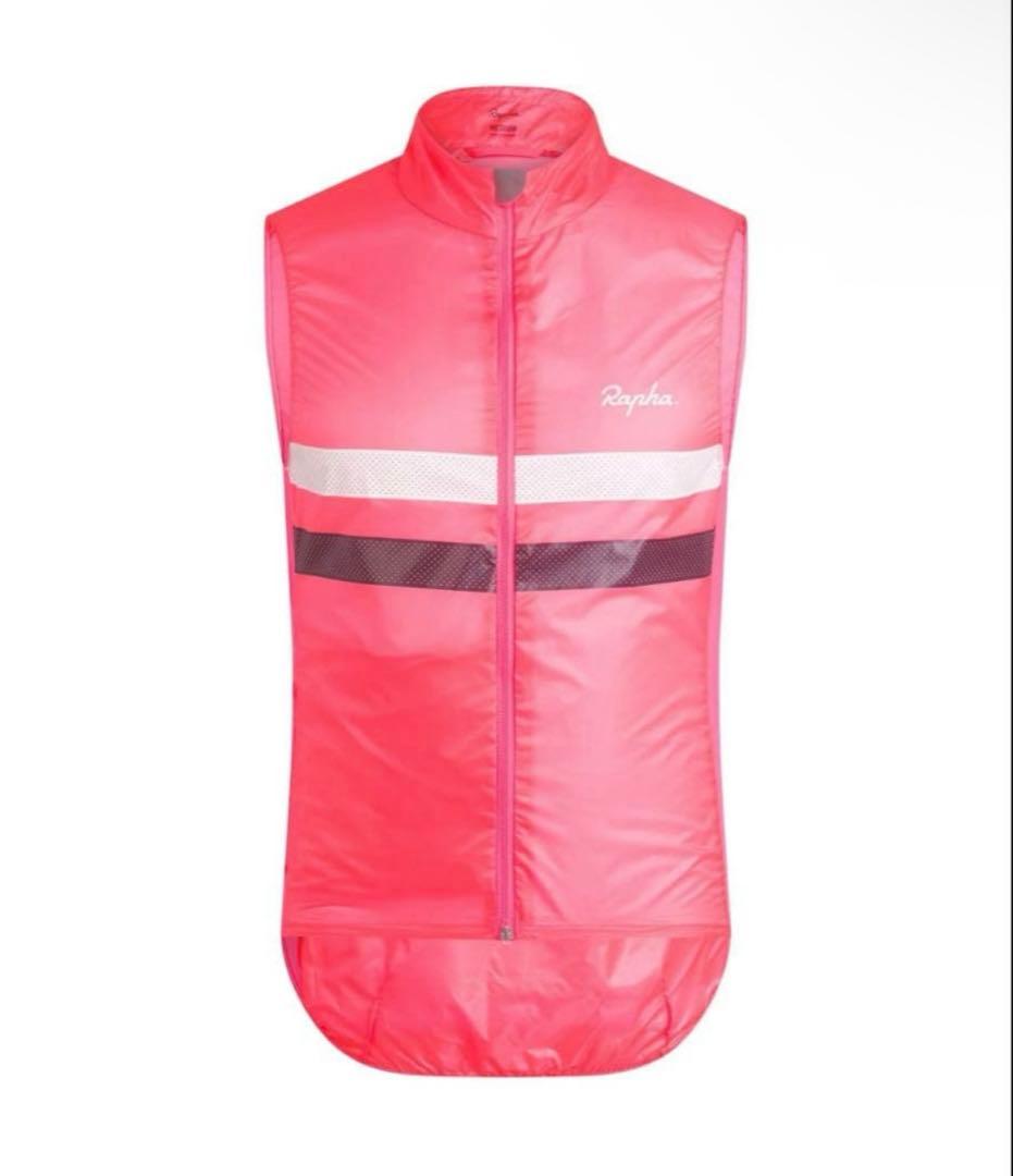 ラファ　rapha ブルベ　ジレ　ピンク　メンズ　Mサイズ　新品