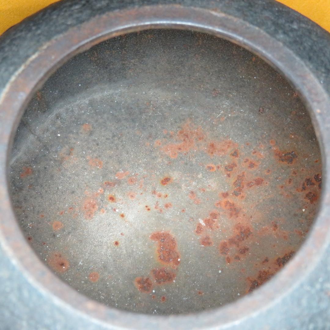 鉄瓶 馬 双馬 南部鉄器 錆 炉端 囲炉裏 キャンプ 茶道具 茶器