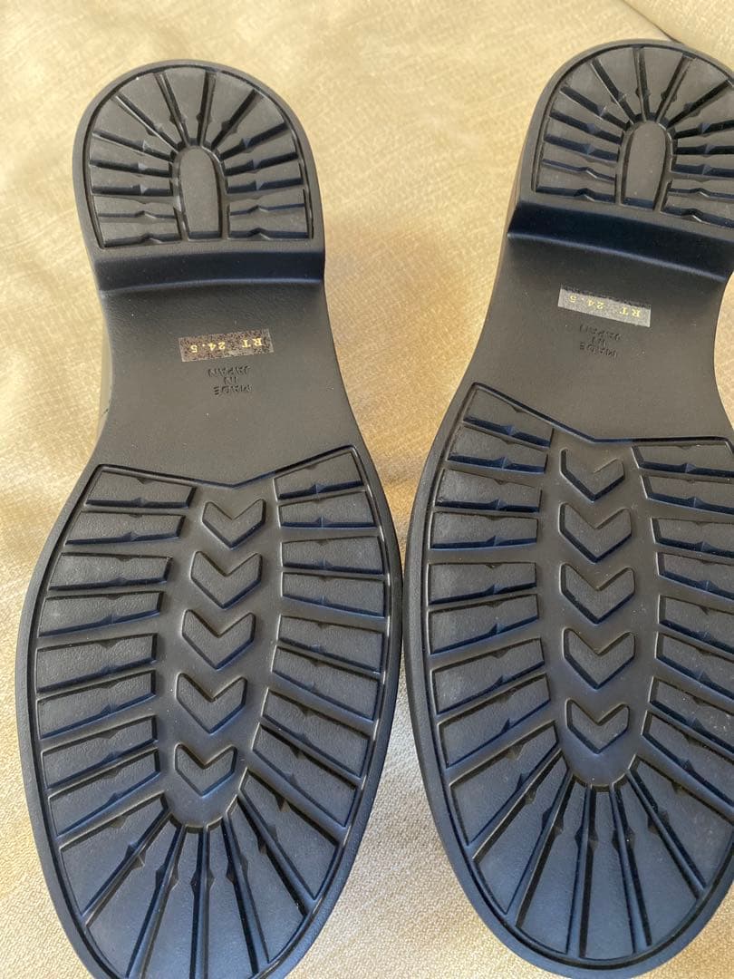 artemis by DIANA ビジューリボン　厚底ローファー