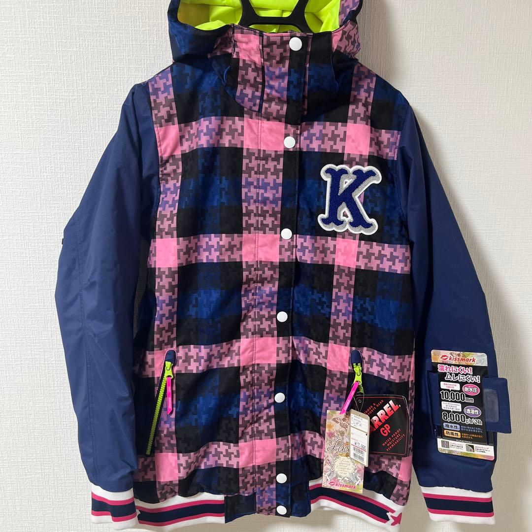 新品　kissmark 高機能　防水　ボードウェア　キスマーク　スキーウェア　Ｌ