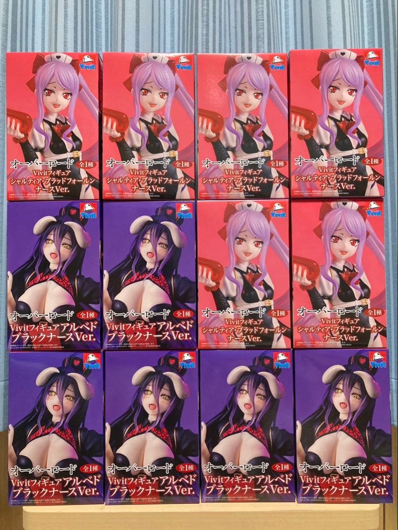 オーバーロード Vivitフィギュア アルベド・シャルティア ナース　12点