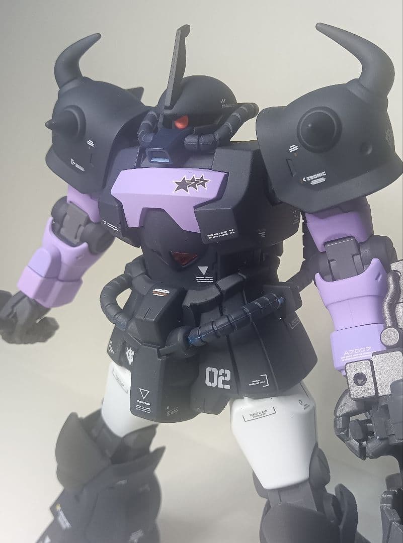 HGグフカスタム黒い三連星仕様