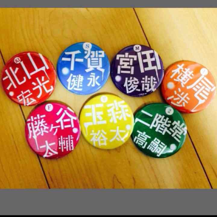 キスマイ ハンドメイド缶バッジ