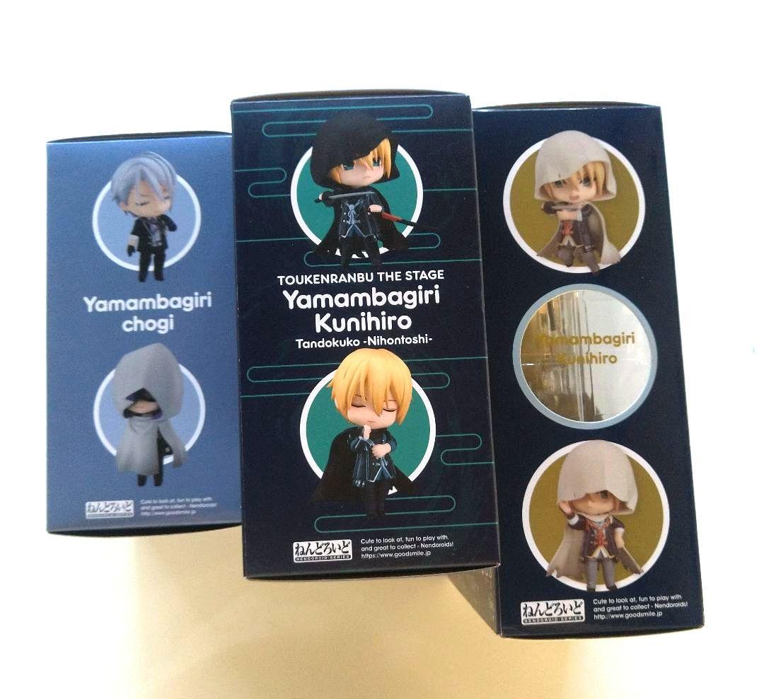 刀剣乱舞 山姥切国広 山姥切長義 鶴丸国永 ねんどろいど カード他まとめ売り