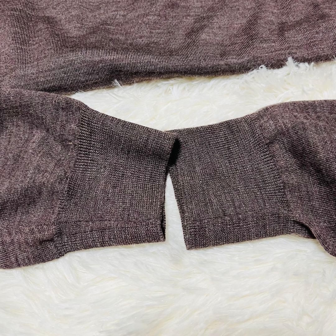 美品　高級　FEDELI LANA 140 WOOL モックネックニット