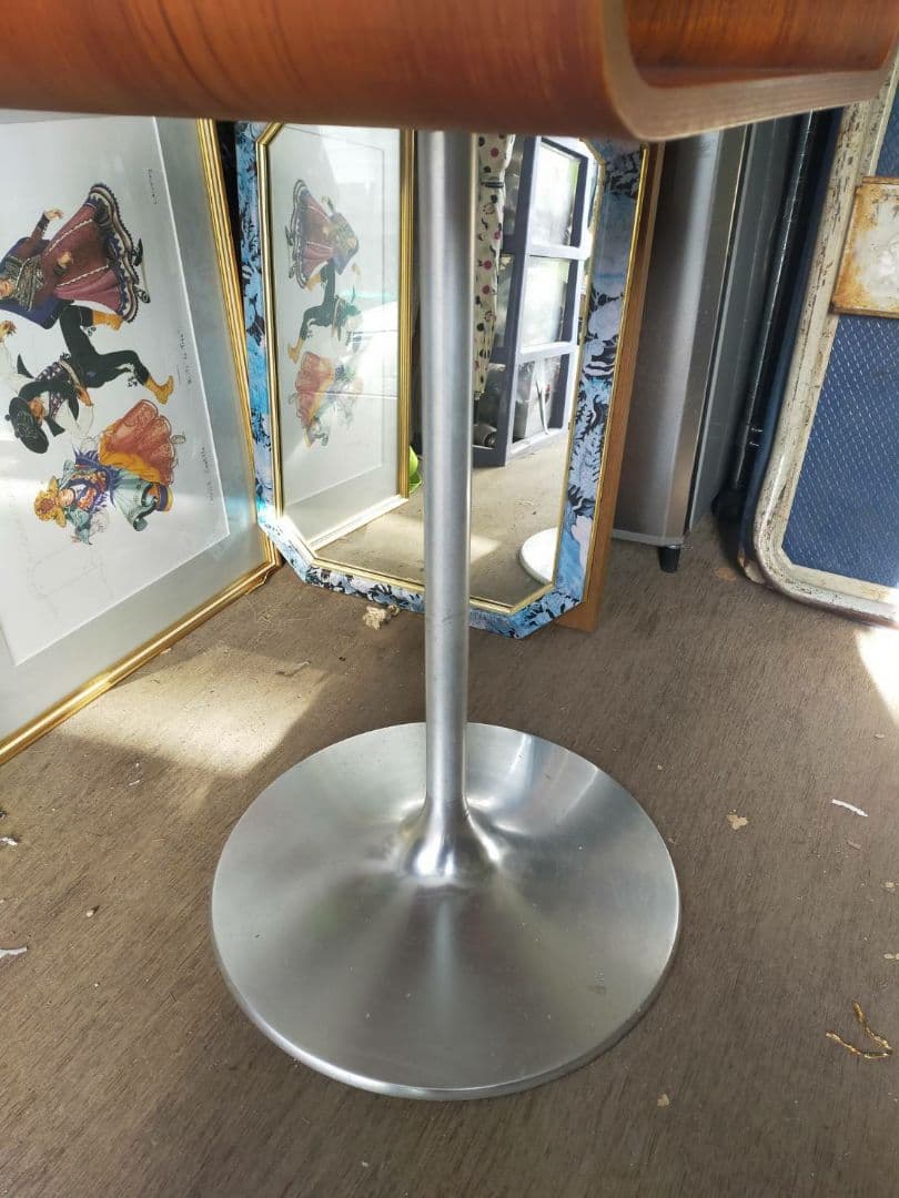 天童木工 70～80年頃の電話台 サイドテーブル コンソール　ミッドセンチュリー