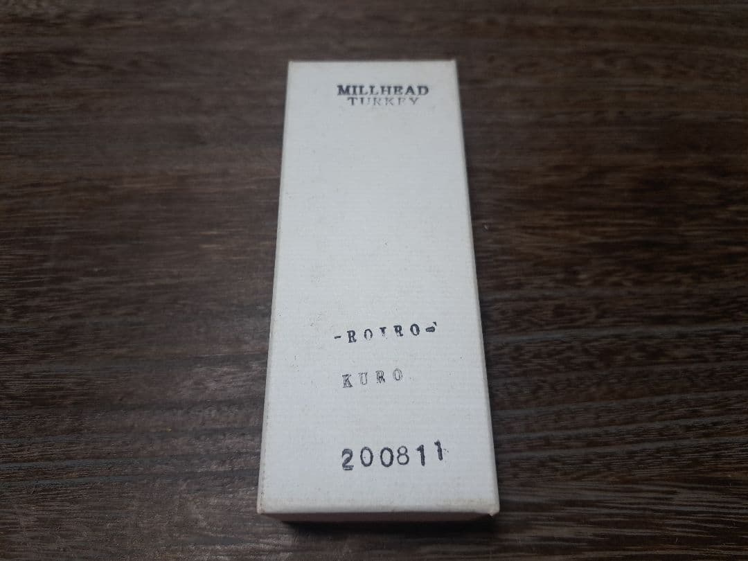 レア　漆塗り　トップウォータージャンキー　ミルヘッドターキー　KURO　黒