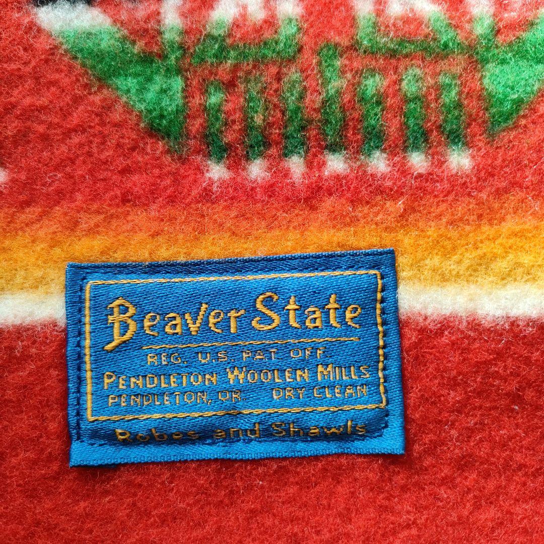 ペンドルトンBeaver State ブランケット USA製約80×110㌢