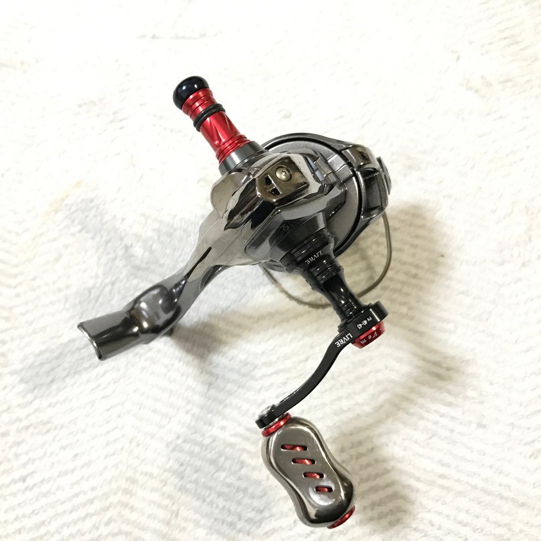 スピニングリール 2000OS 　ハンドルカスタム付き（オリジナルハンドルあり）