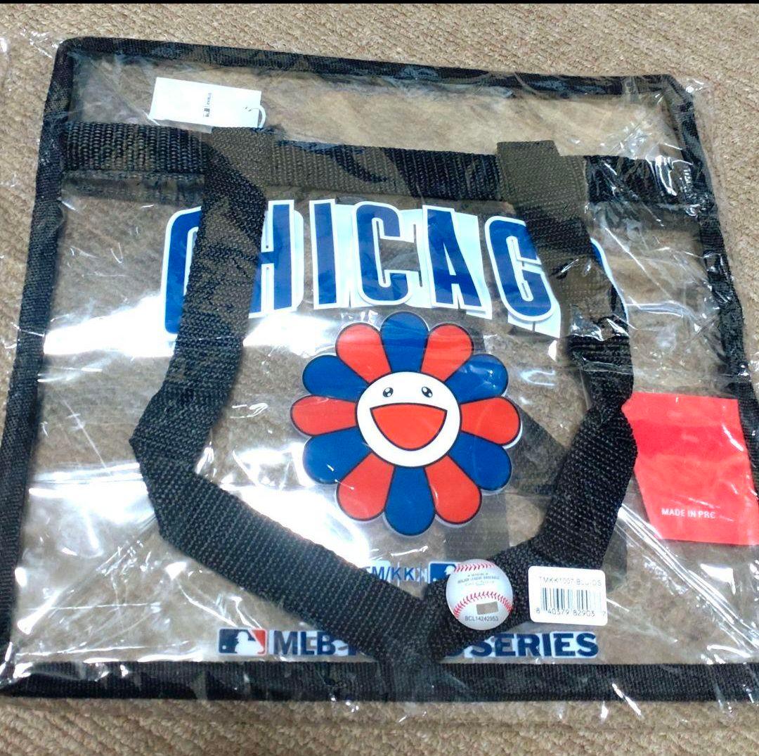 村上隆 × MLB 東京シリーズ2025 カブス トートバッグ とボール未開封