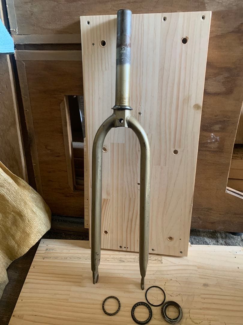 ピスト　フロントフォーク　トリック　fgfs ヘッドパーツおまけ